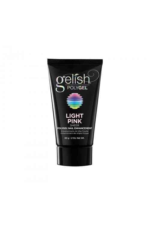 Gelish PolyGel LIGHT PINK Sheer Nail Enhancement 60gr