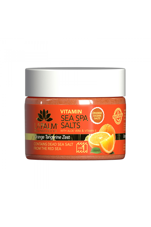 La Palm Vitamin Sea Spa Salts - Orange Tangerine Zest 340g