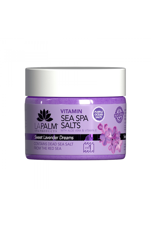 La Palm Vitamin Sea Spa Salts - Sweet Lavender Dreams 340g