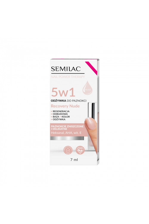 Semilac Nail Power Therapy 5in1 Revovery Nude 7ml