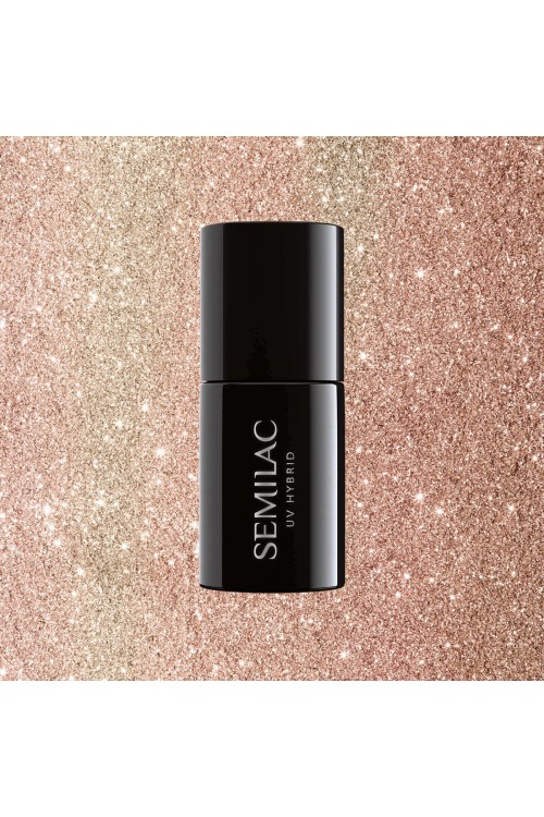 Semilac - Delicate Vanilla Glitter 7ml