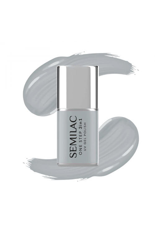 Semilac One Step Hybrid 3in1 - Light Grey 7ml