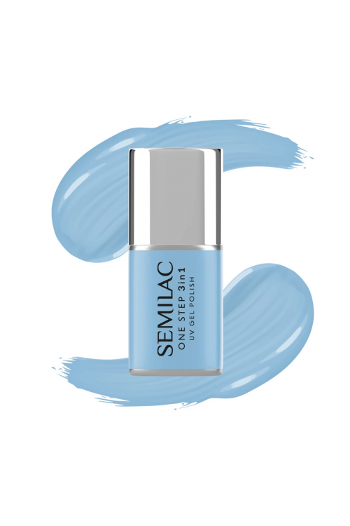 Semilac One Step Hybrid 3in1 - Baby Blue 7ml
