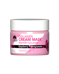 La Palm Collagen Cream Mask - Raspberry Pomegranate 340g