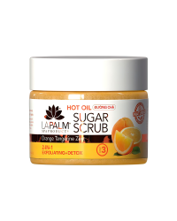 La Palm Hot Oil Sugar Scrub - Orange Tangerine Zest 340g
