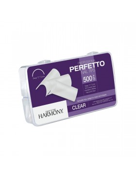 Harmony ProHesion PERFETTO Nail Tips CLEAR - Συσκ. 500τμχ