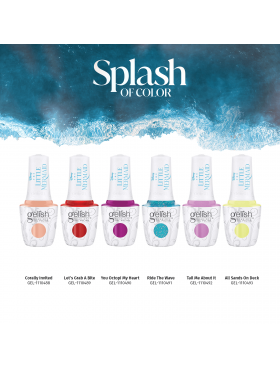 Gelish - Splash Of Color (Καλοκαίρι 2023) - Συλλογή 6τμχ