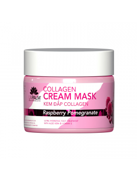 La Palm Collagen Cream Mask - Raspberry Pomegranate 340g