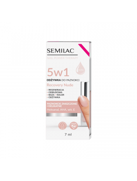 Semilac Nail Power Therapy 5in1 Revovery Nude 7ml