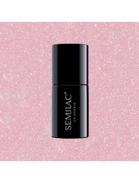 Semilac Extend 5in1 - Glitter Dirty Nude Rose 7ml