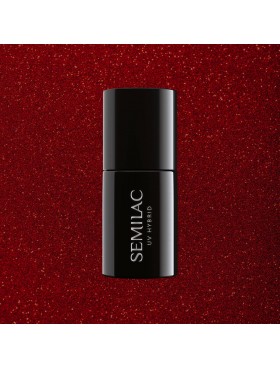 Semilac - Pretty Red Glitter 7ml