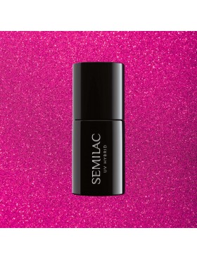 Semilac - Charming Ruby Glitter 7ml