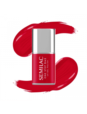 Semilac One Step Hybrid 3in1 - Pure Red 7ml