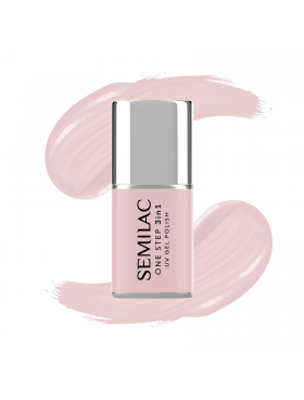 Semilac One Step Hybrid 3in1 - Barely Pink 7ml