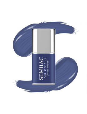 Semilac One Step Hybrid 3in1 - Calm Ocean Blue 7ml